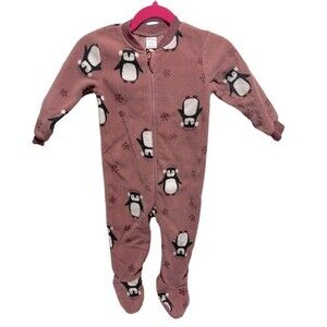 PL Baby Zippered Fleece Sleeper, 9 Months